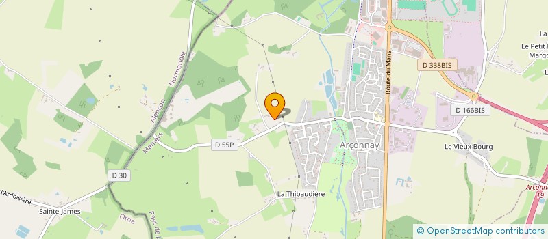 localisation de l'entreprise COMPAGNIE SAOSNOISE DE PARFUMERIE à GRANDCHAMP