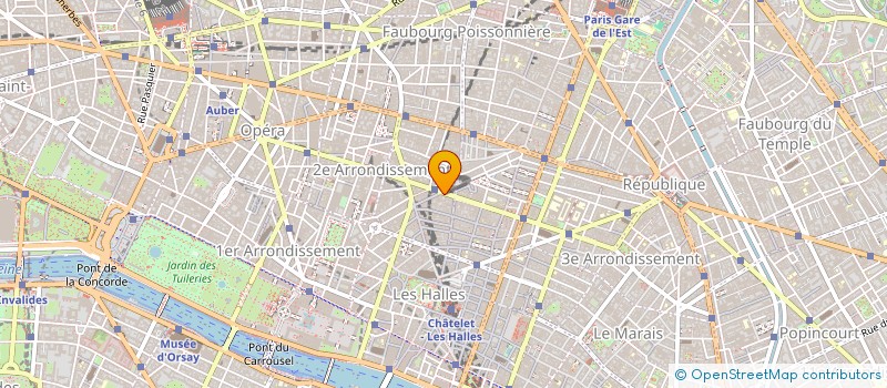 localisation de l'entreprise COMPAGNIE SAPIENS LUDENS  PARIS