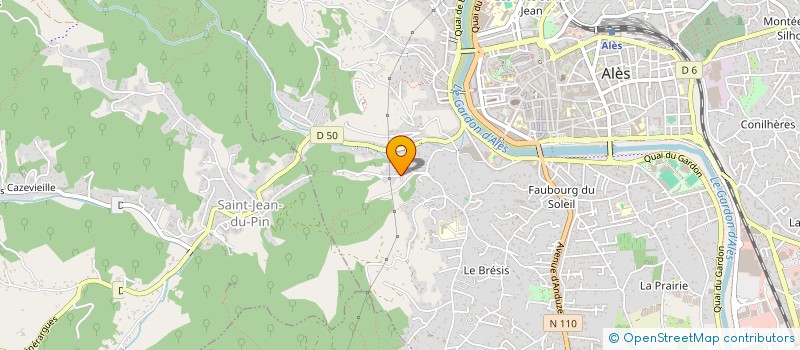 localisation de l'entreprise COMPAGNIE SATELLITES  ALES