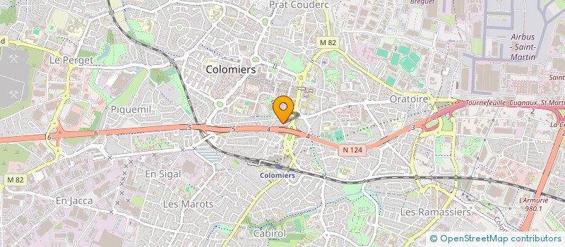 localisation de l'entreprise COMPAGNIE SCENA SPECTABILIS à COLOMIERS
