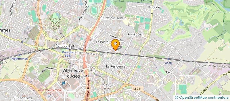 localisation de l'entreprise COMPAGNIE SEL-BA à LILLE