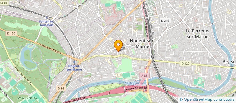 localisation de l'entreprise COMPAGNIE SEMA à NOGENT-SUR-MARNE