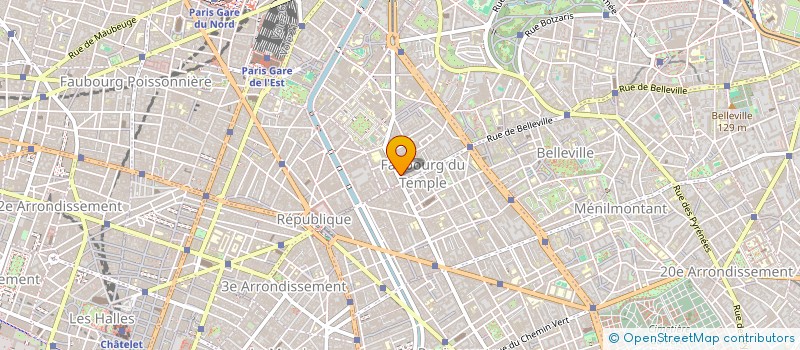 localisation de l'entreprise COMPAGNIE SEPT SEPT SOIXANTE SEPT  PARIS
