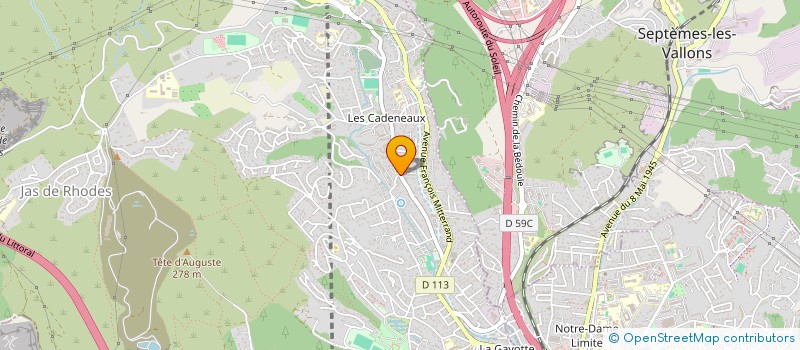 localisation de l'entreprise COMPAGNIE SEQUENCE à LES PENNES MIRABEAU