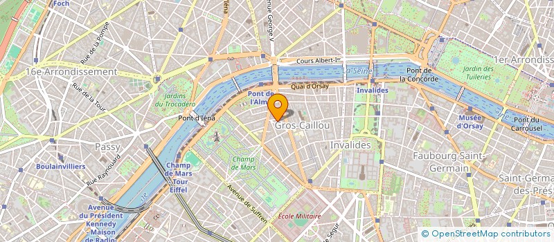 localisation de l'entreprise COMPAGNIE SEULS TWO (STC)  PARIS