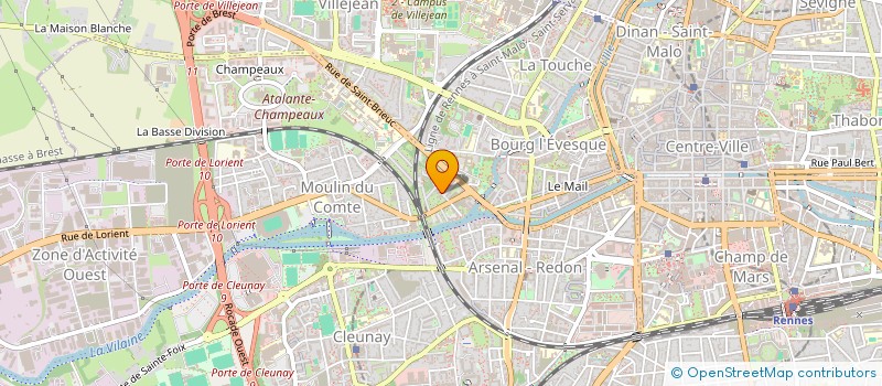 localisation de l'entreprise COMPAGNIE SHA-HA-FU  RENNES