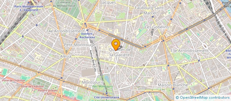 localisation de l'entreprise COMPAGNIE SILVER SERUM  PARIS