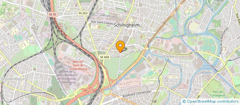 localisation de l'entreprise COMPAGNIE SIMONE  SCHILTIGHEIM