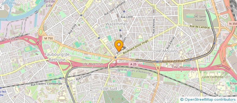 localisation de l'entreprise COMPAGNIE SIMONES à LILLE