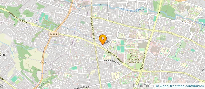 localisation de l'entreprise COMPAGNIE SIMPLE HORIZON à PAU