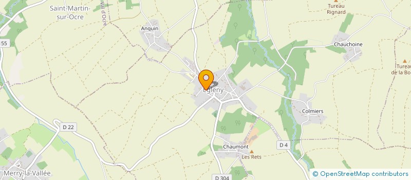 localisation de l'entreprise COMPAGNIE SIX-QUATRE-DEUX  EGLENY