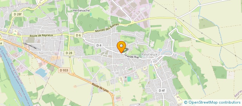 localisation de l'entreprise COMPAGNIE SLADJANA à REYRIEUX