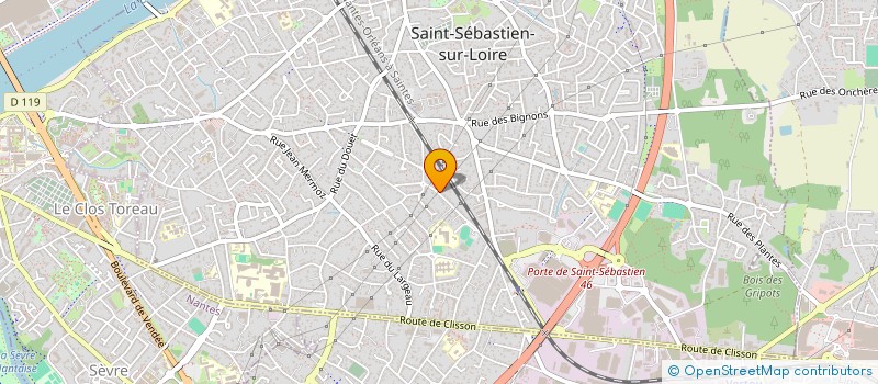 localisation de l'entreprise COMPAGNIE SLAMINO à SAINT-SEBASTIEN-SUR-LOIRE