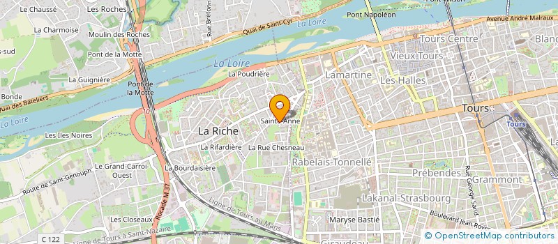 localisation de l'entreprise COMPAGNIE SMOG  LA RICHE