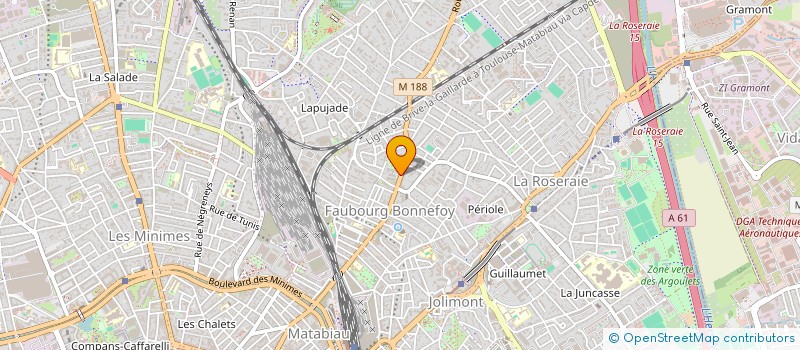 localisation de l'entreprise COMPAGNIE SOIS, FAIS ET RIS  TOULOUSE