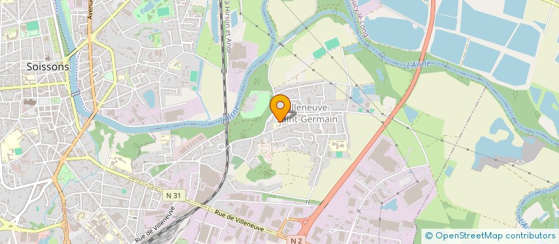 localisation de l'entreprise COMPAGNIE SOISSONNAISE MATERIEL SERVICES à SOISSONS
