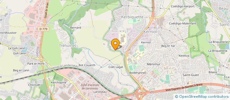 localisation de l'entreprise COMPAGNIE SOLVELIE à VANNES