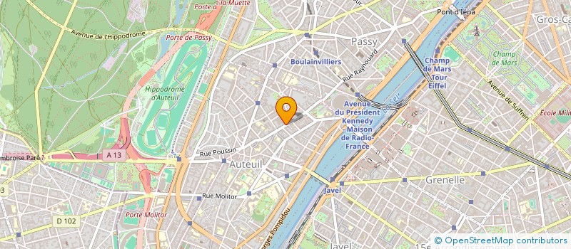 localisation de l'entreprise COMPAGNIE SPEEDSTER à PARIS