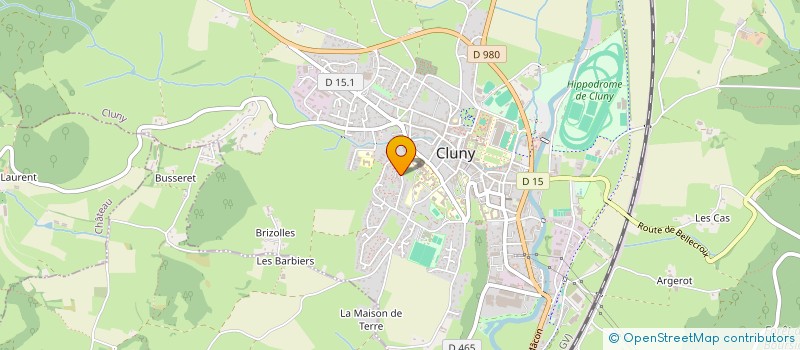 localisation de l'entreprise COMPAGNIE SUBSTANCE à CLUNY