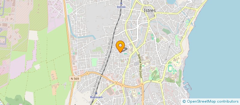 localisation de l'entreprise COMPAGNIE SUCREE SALEE  ISTRES