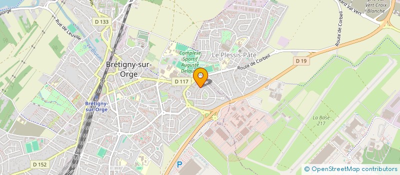 localisation de l'entreprise COMPAGNIE SUR UN FIL à BRETIGNY-SUR-ORGE