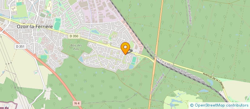 localisation de l'entreprise COMPAGNIE SYMPHONIE MARINE  OZOIR-LA-FERRIERE