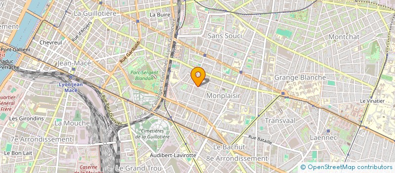 localisation de l'entreprise COMPAGNIE TADAAAM  LYON