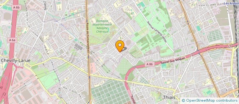 localisation de l'entreprise COMPAGNIE TANGIBLE à VITRY-SUR-SEINE