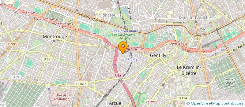 localisation de l'entreprise COMPAGNIE TAROZ 17 à GENTILLY