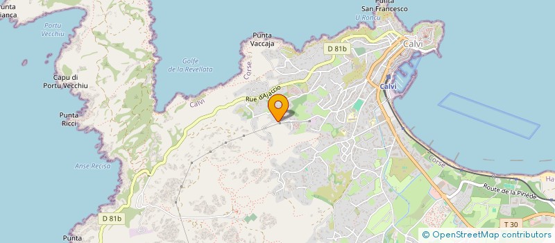 localisation de l'entreprise COMPAGNIE TEATREUROPA à CALVI
