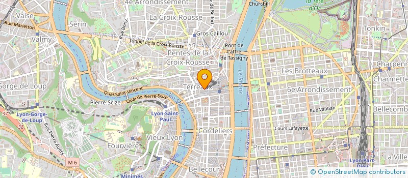 localisation de l'entreprise COMPAGNIE TECHNIQUEMENT DOUCE à LYON