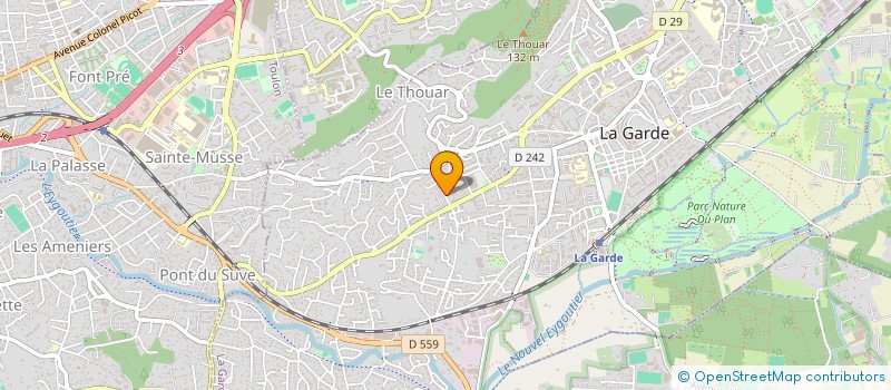 localisation de l'entreprise COMPAGNIE TELLE MERE TELLE FILLE à LA GARDE