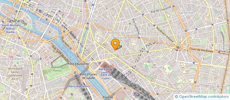 localisation de l'entreprise COMPAGNIE TEMPO CANTABILE  PARIS