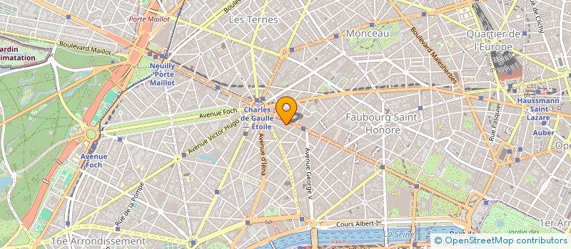 localisation de l'entreprise COMPAGNIE TERRASSON GERALD DE MONTLEAU - CTGDM SAS  PARIS