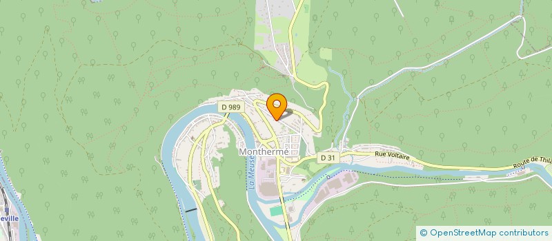 localisation de l'entreprise COMPAGNIE TESTIMONI  MONTHERME