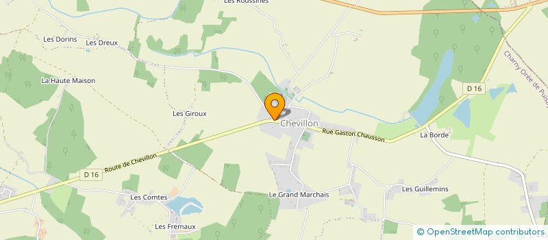 localisation de l'entreprise COMPAGNIE TETAR à CHARNY OREE DE PUISAYE