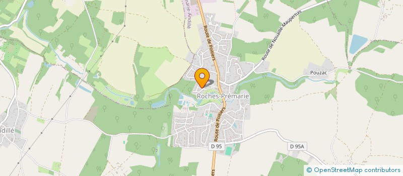 localisation de l'entreprise COMPAGNIE TETE DE LINOTTE  ROCHES-PREMARIE-ANDILLE