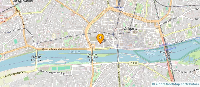 localisation de l'entreprise COMPAGNIE THEATRALE AMEDEE BRICOLO à ORLEANS