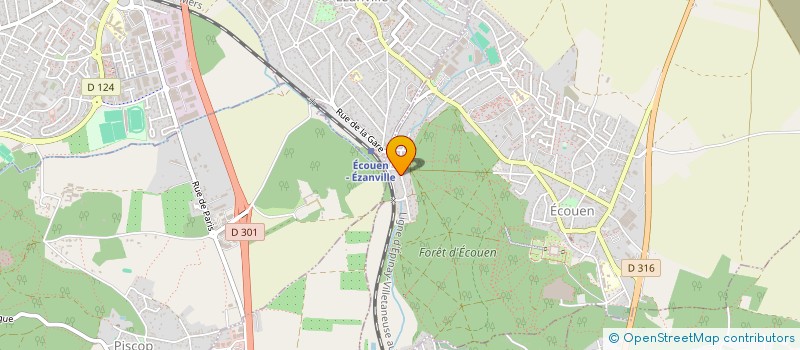 localisation de l'entreprise COMPAGNIE THEATRALE DE L'ATHANOR  ECOUEN