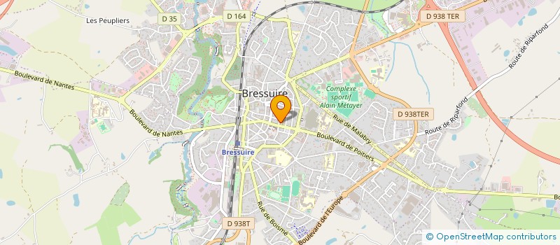 localisation de l'entreprise COMPAGNIE THEATRALE KIPROKO  BRESSUIRE