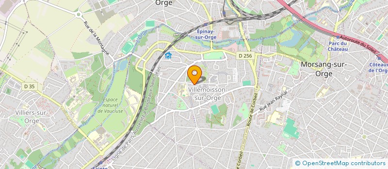localisation de l'entreprise COMPAGNIE THEATRALE L'EPI D'ORGE à VILLEMOISSON-SUR-ORGE