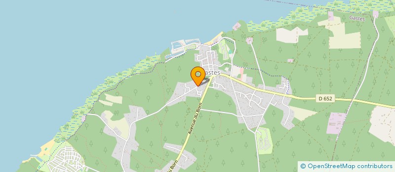 localisation de l'entreprise COMPAGNIE THEATRALE LA COUNAOU  GASTES