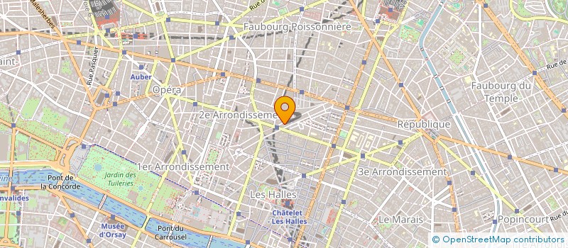 localisation de l'entreprise COMPAGNIE THEATRALE LE BESTIAIRE à PARIS