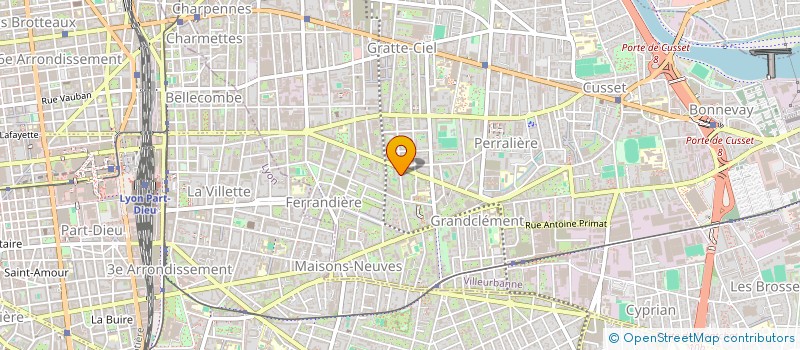 localisation de l'entreprise COMPAGNIE THEATRALE PYRAMIDE à VILLEURBANNE