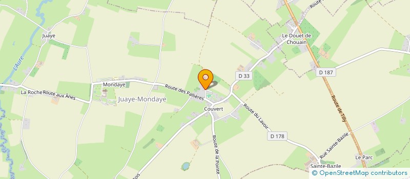 localisation de l'entreprise COMPAGNIE THEATRALE SOUFFLER N'EST PAS JUAYE  JUAYE-MONDAYE