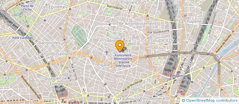localisation de l'entreprise COMPAGNIE THEATRE DAMARU à PARIS