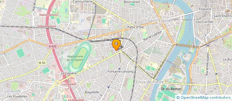 localisation de l'entreprise COMPAGNIE THEATRE DE LA VIE QUI VA  TOULOUSE