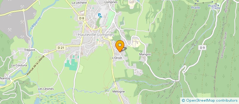 localisation de l'entreprise COMPAGNIE THEATRE DU MONT ROYAL  PLATEAU D'HAUTEVILLE
