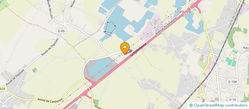 localisation de l'entreprise COMPAGNIE THEATRE LE GRAND ROQUE  CARBONNE