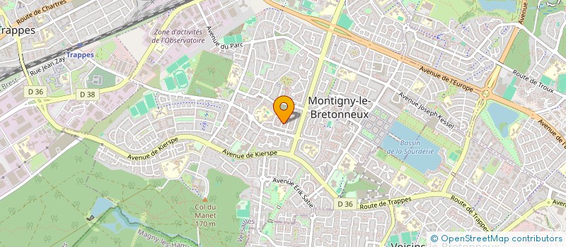 localisation de l'entreprise COMPAGNIE TISSEURS DE SONGES à MONTIGNY-LE-BRETONNEUX